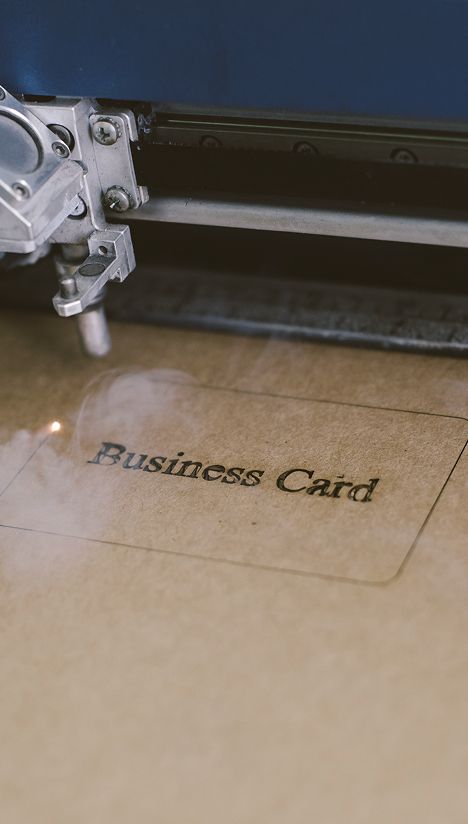 Lasergravur "Business Card"