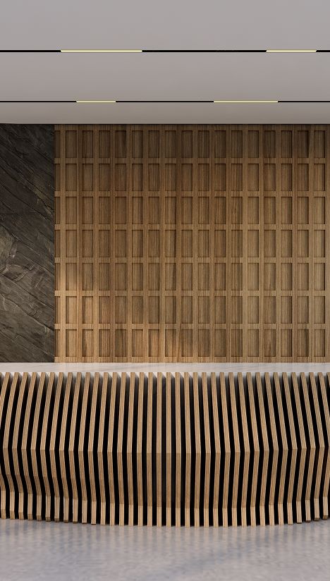 Eingangsbereich einer Praxis